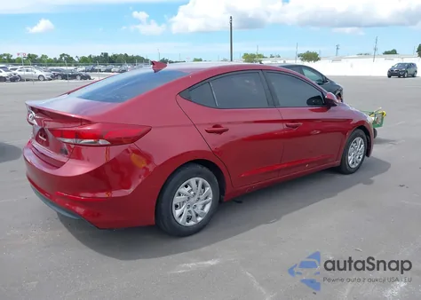 2018 Hyundai Elantra Sel z USA, uszkodzony, nr VIN 5NPD84LF4JH254168